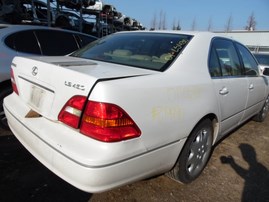 2001 LEXUS LS430 WHITE 4.3L AT Z19490